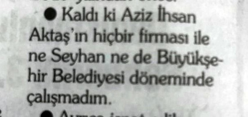 Zeydan Karalar’ın, 
