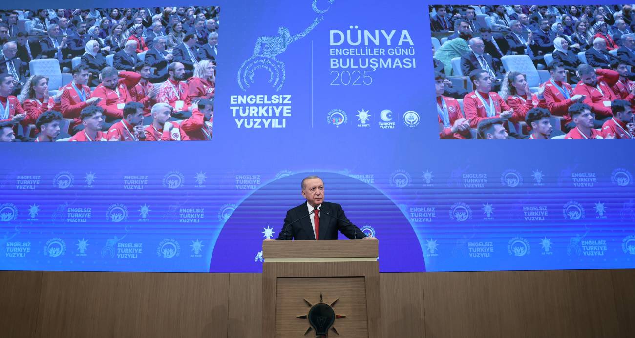 Cumhurbaşkanı Erdoğan: "Engelli vatandaşlarımızın sorunlarını çözüme ulaştırmak birincil önceliğimizdir"