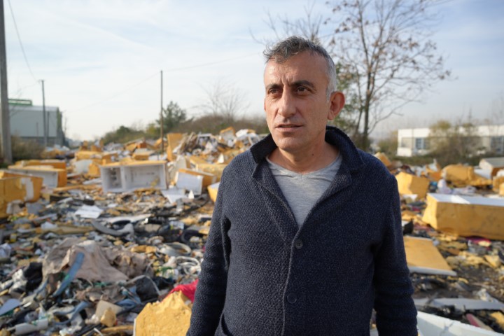 Açık hava çöplüğü: Güveç bile var