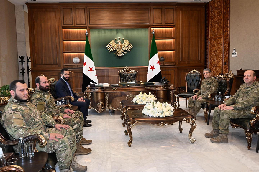 Genelkurmay Başkanı Orgeneral Bayraktaroğlu, Suriye Devlet Başkanı eş-Şara ile görüştü