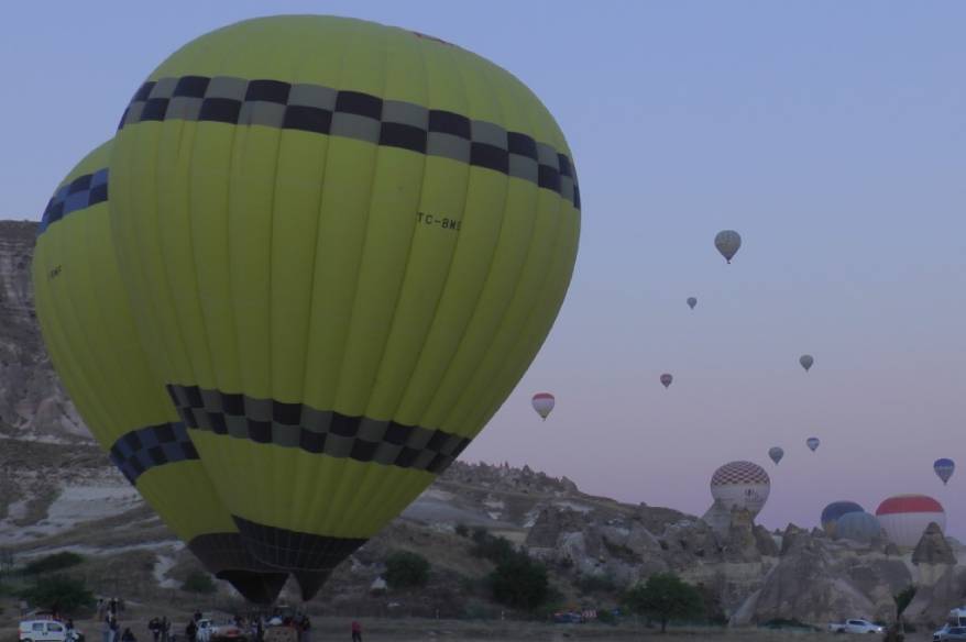 Kapadokya’da balon uçuşlarına 4 gündür izin yok