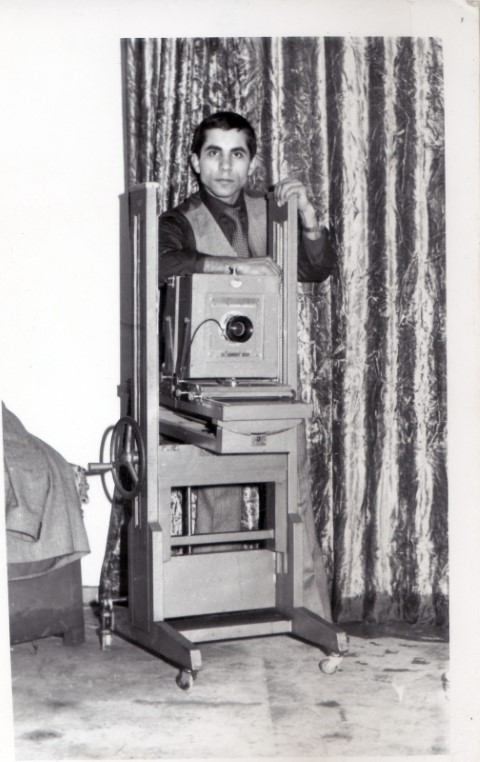 Çocukluk hayali olan fotoğrafçılığı 55 yıldır sürdürüyor