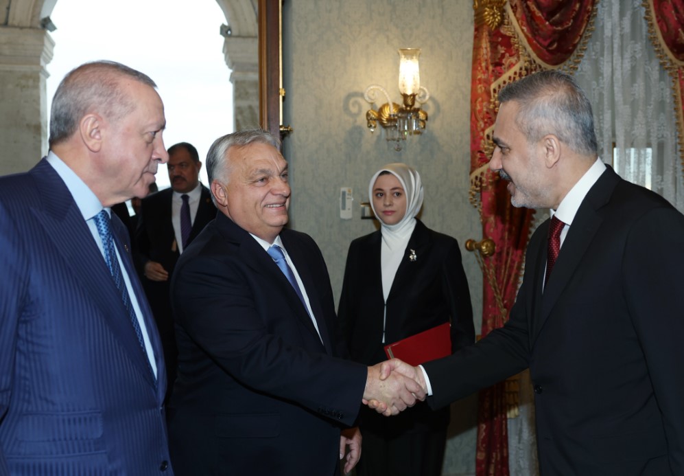 Cumhurbaşkanı Erdoğan, Macaristan Başbakanı Orban’ı kabul etti