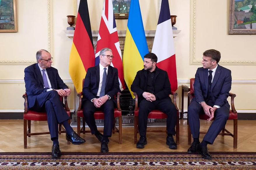 E3 ülkeleri: "Ukrayna'yı, barışı destekliyoruz"