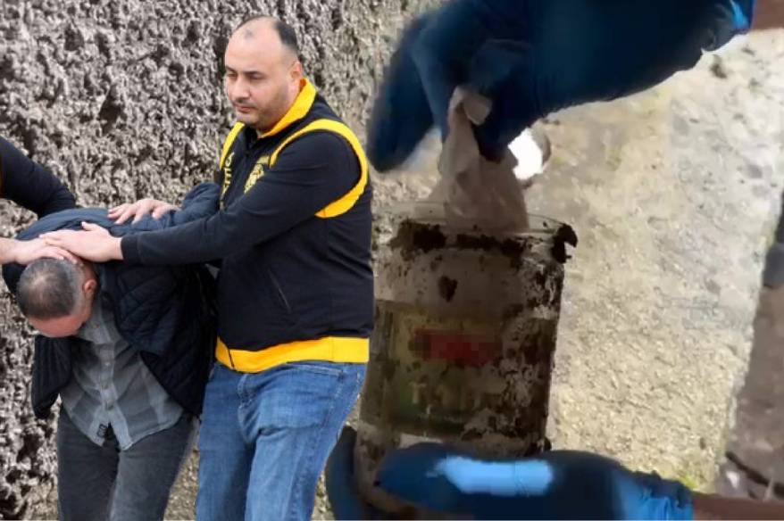 Adana bir evde toprağa gömülü kavanozlardan patlayıcılar çıktı, şüpheli tutuklandı