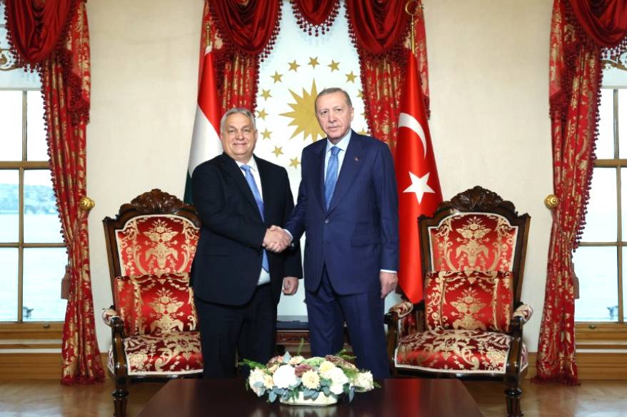 Cumhurbaşkanı Erdoğan, Macaristan Başbakanı Orban’ı kabul etti