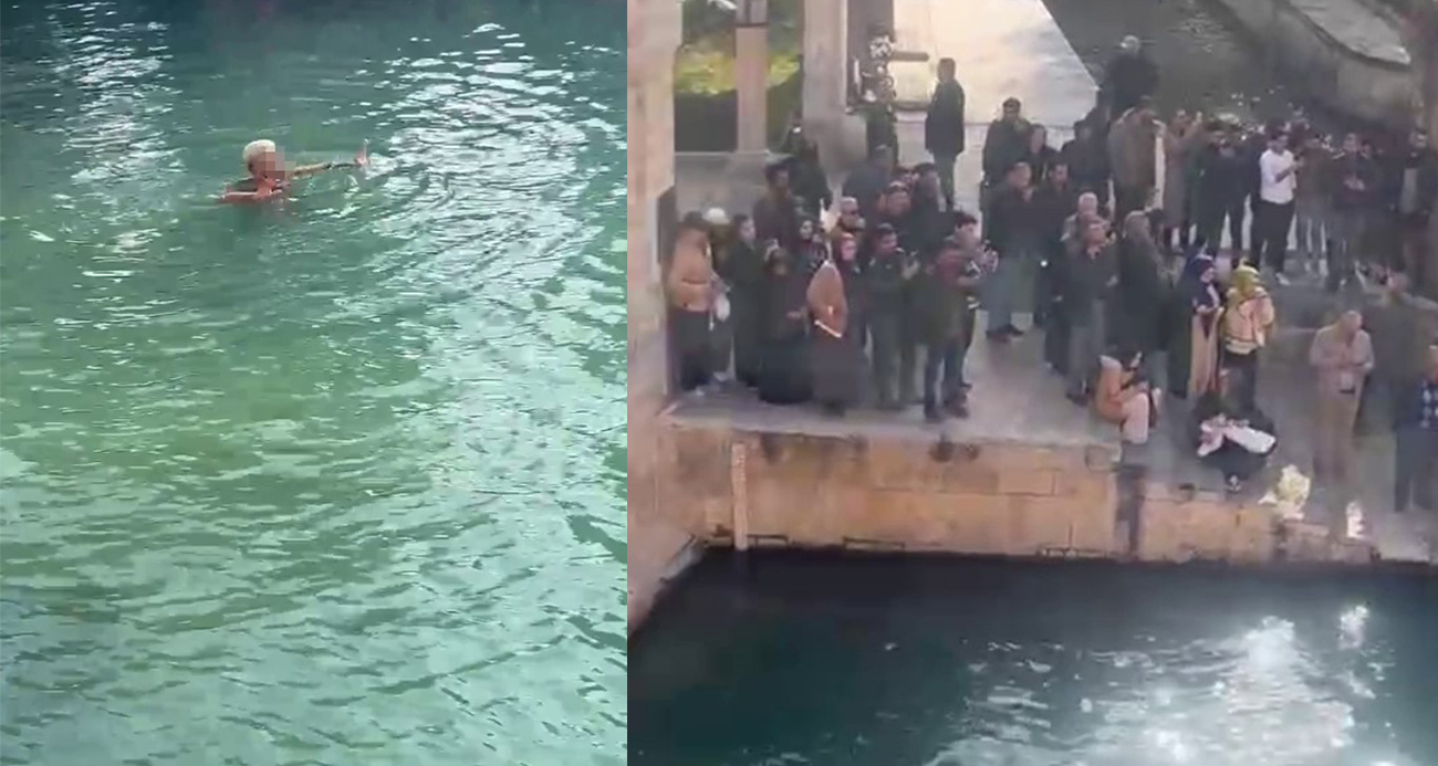 "İşten atıldım" diyerek Balıklıgöl’e atladı