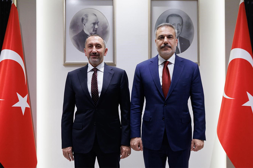 Bakan Fidan, Siber Güvenlik Başkan’ı Önal’ı kabul etti