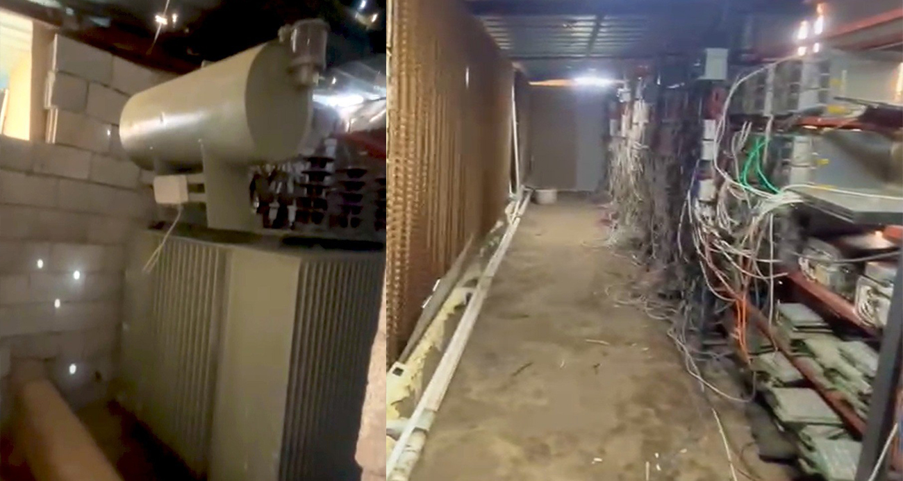 Elektrik denetiminden gizli kripto üretim tesisi çıktı