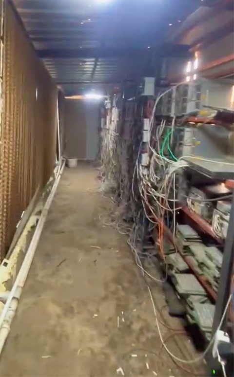 Elektrik denetiminden gizli kripto üretim tesisi çıktı