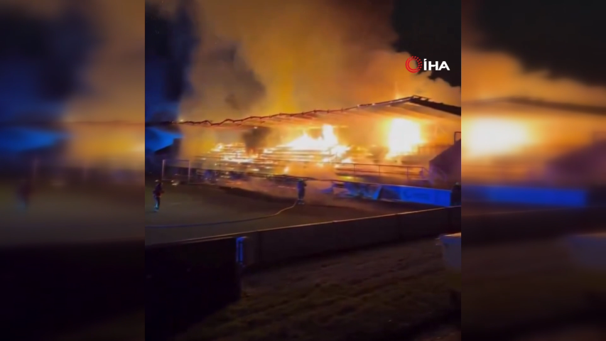 Finlandiya'da küme düşen takımın 3 küçük taraftarı, stadyumu ateşe verdi