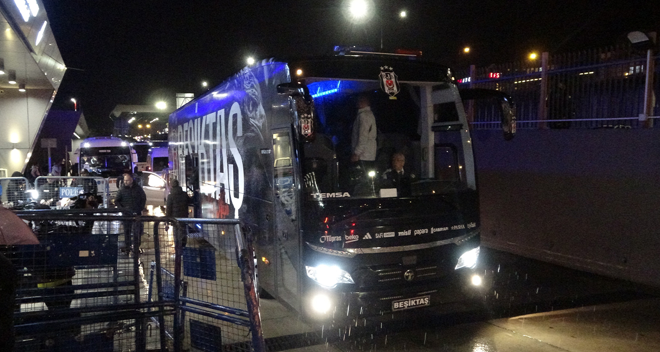 Beşiktaş, Trabzon’a geldi