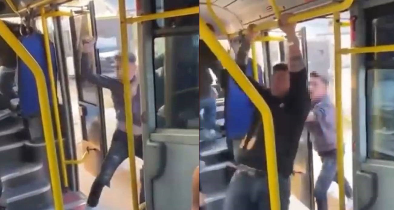 Bursa’da satırlı saldırgan gözaltına alındı... Satırı pantolonunda taşıyormuş