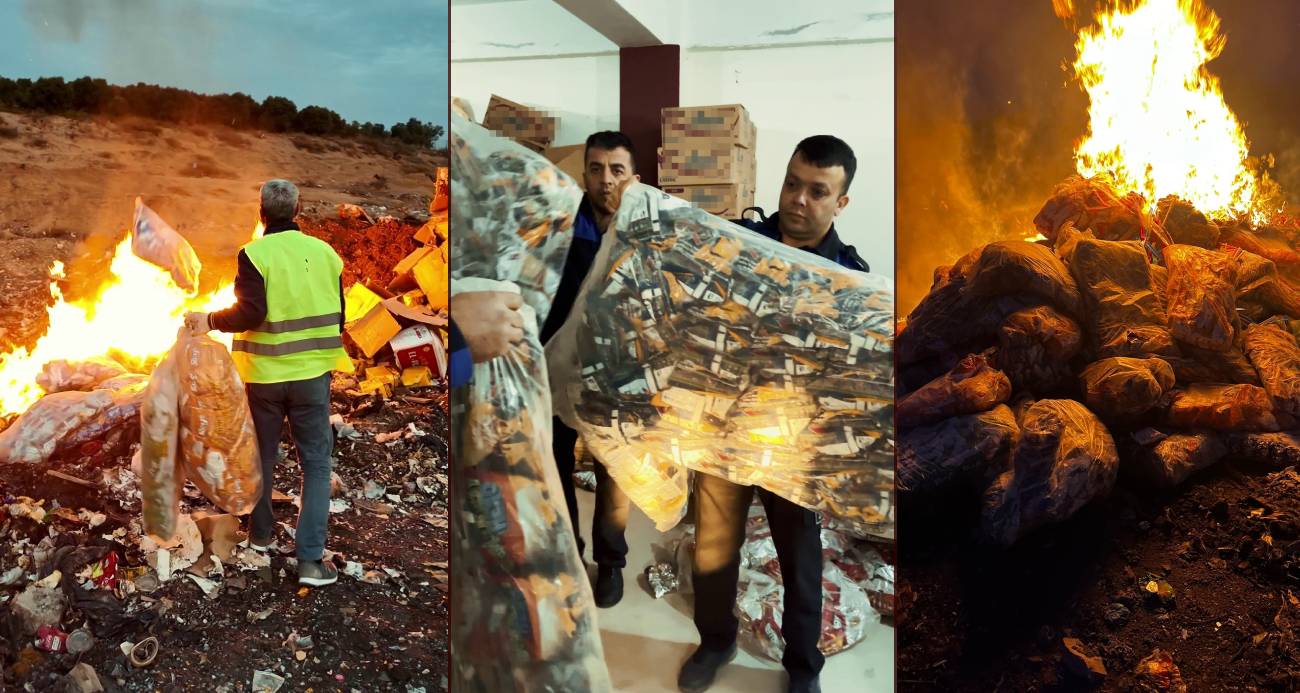 Tarihi geçmiş ürünlerle çocukları zehirleyeceklerdi: 2 ton cips, şekerleme ve çikolata imha edildi - GÜNDEM