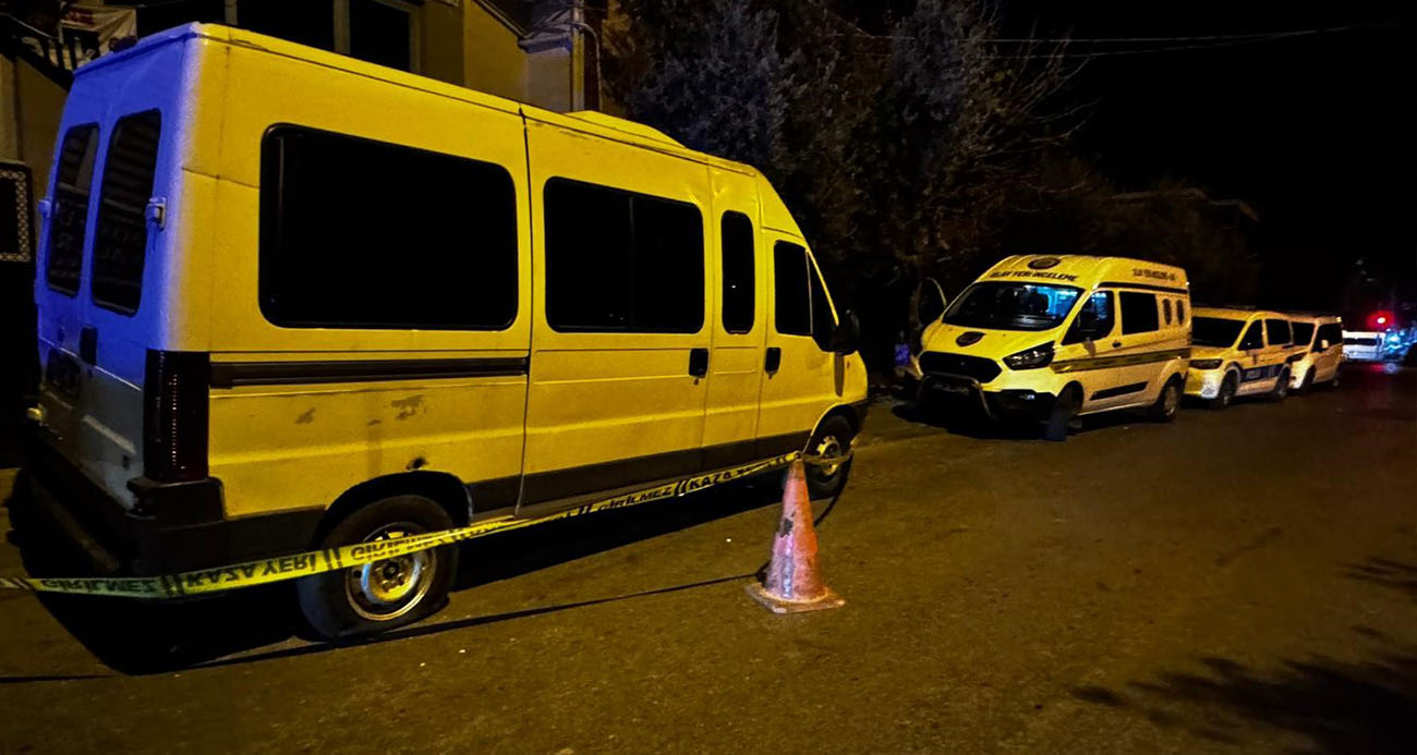Park halindeki minibüsü kurşunlayıp kaçtılar