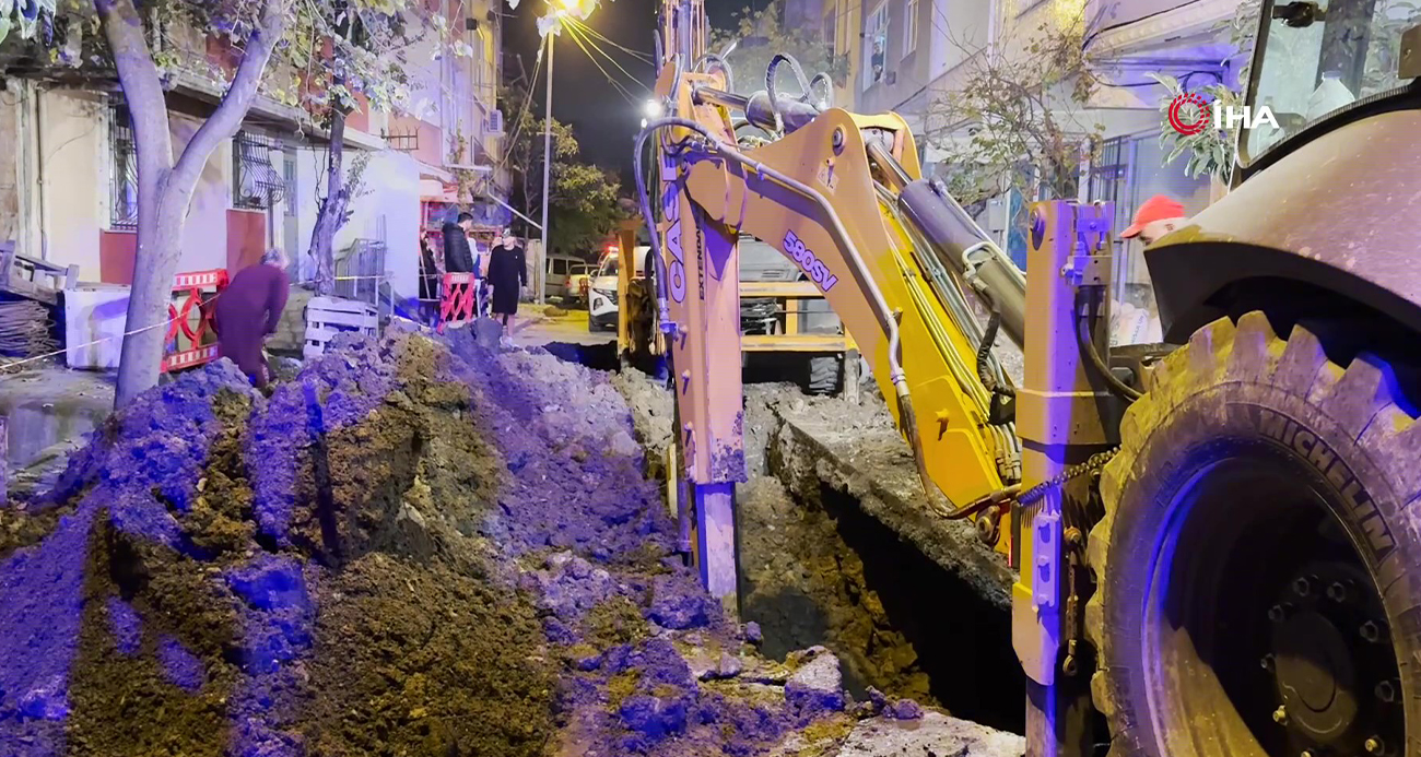 Avcılar’da İSKİ çalışmasında göçük: 1 yaralı