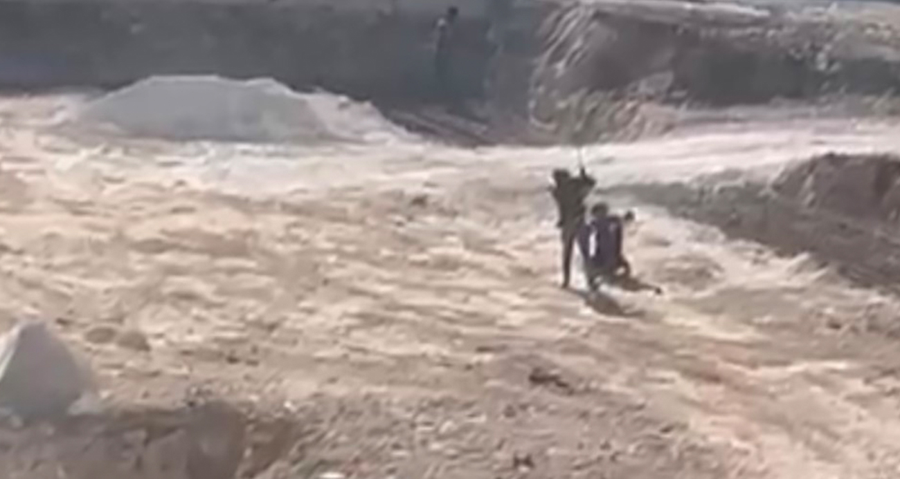 Edirne’de motosiklet sürücüsünün hayatını kaybettiği feci kaza kamerada