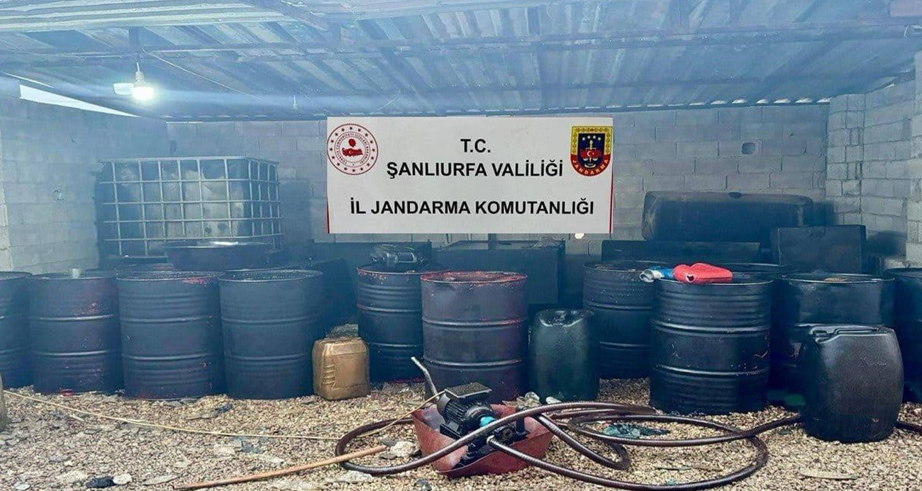 Akçakale’de 3 bin 900 litre kaçak akaryakıt ele geçirildi