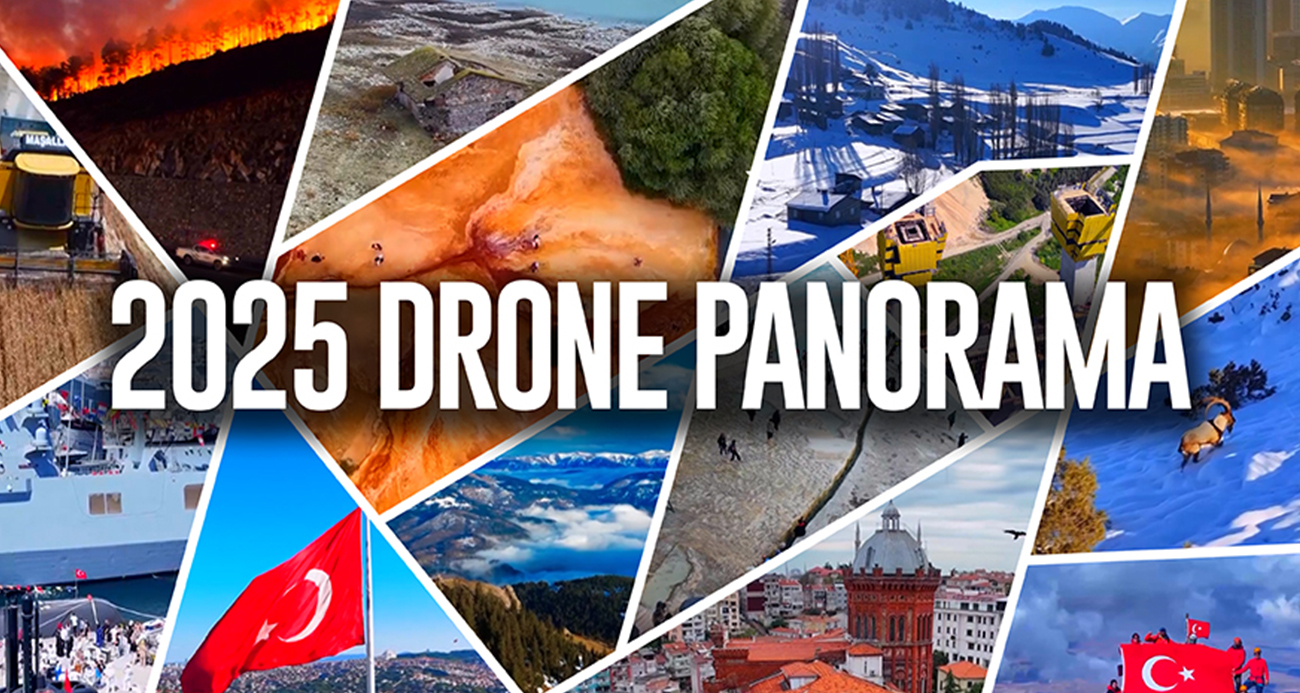 2025 yılının drone panorama görüntüleri