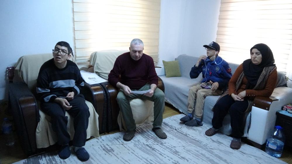 Engelli çocukları için ev hayali kuran babaya müteahhit darbesi iddiası