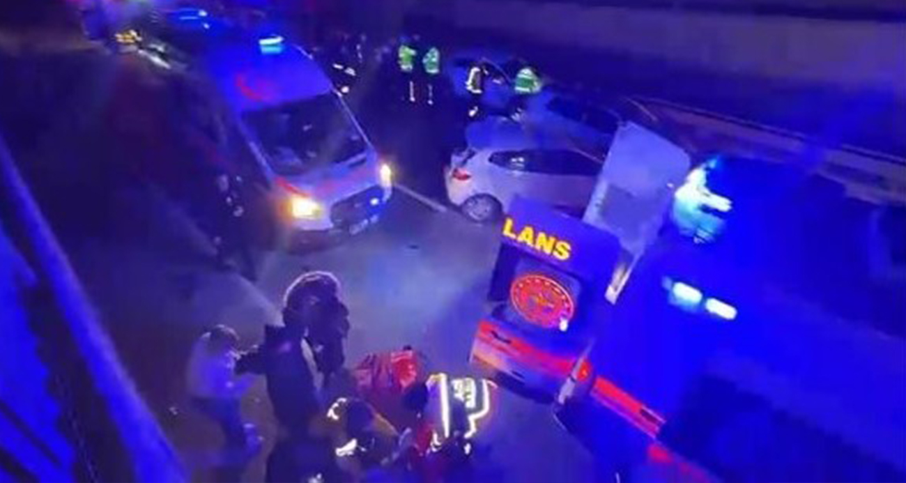 Çekmeköy’de zincirleme kaza: 7 yaralı