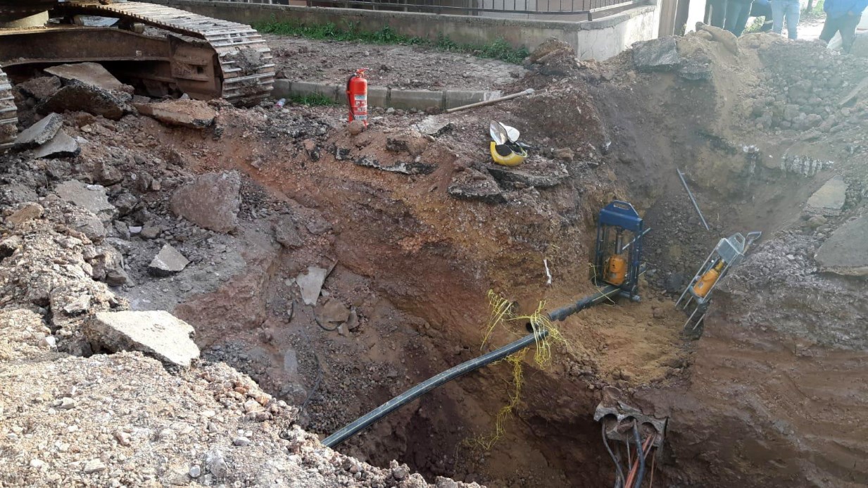 Tedbir amacıyla 3 sokak ve bir caddeye gaz akışı kesildi.