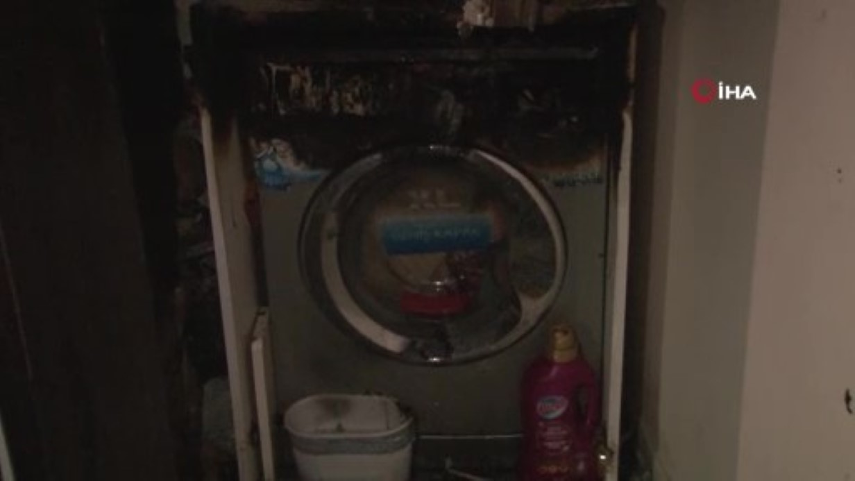 Bahçelievler’de evde çıkan yangın paniğe yol açtı