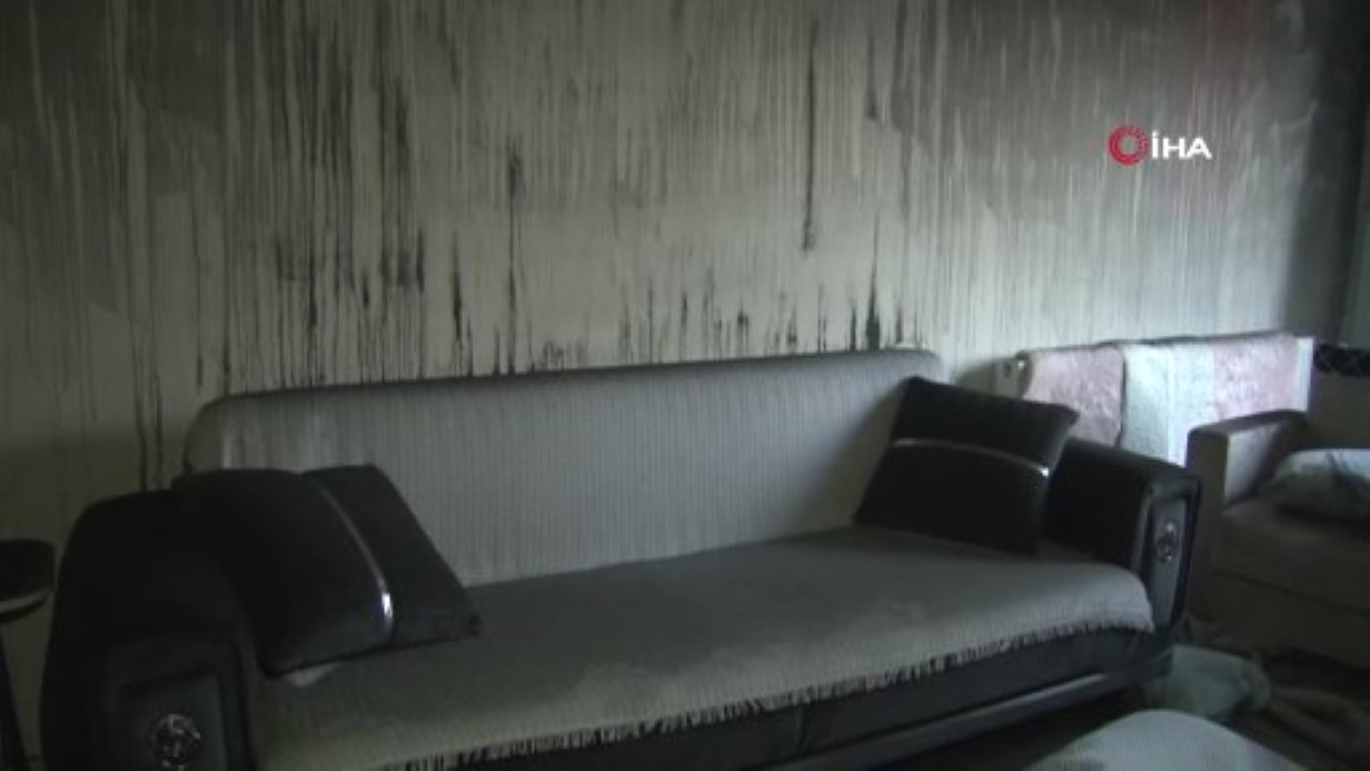 Bahçelievler’de evde çıkan yangın paniğe yol açtı