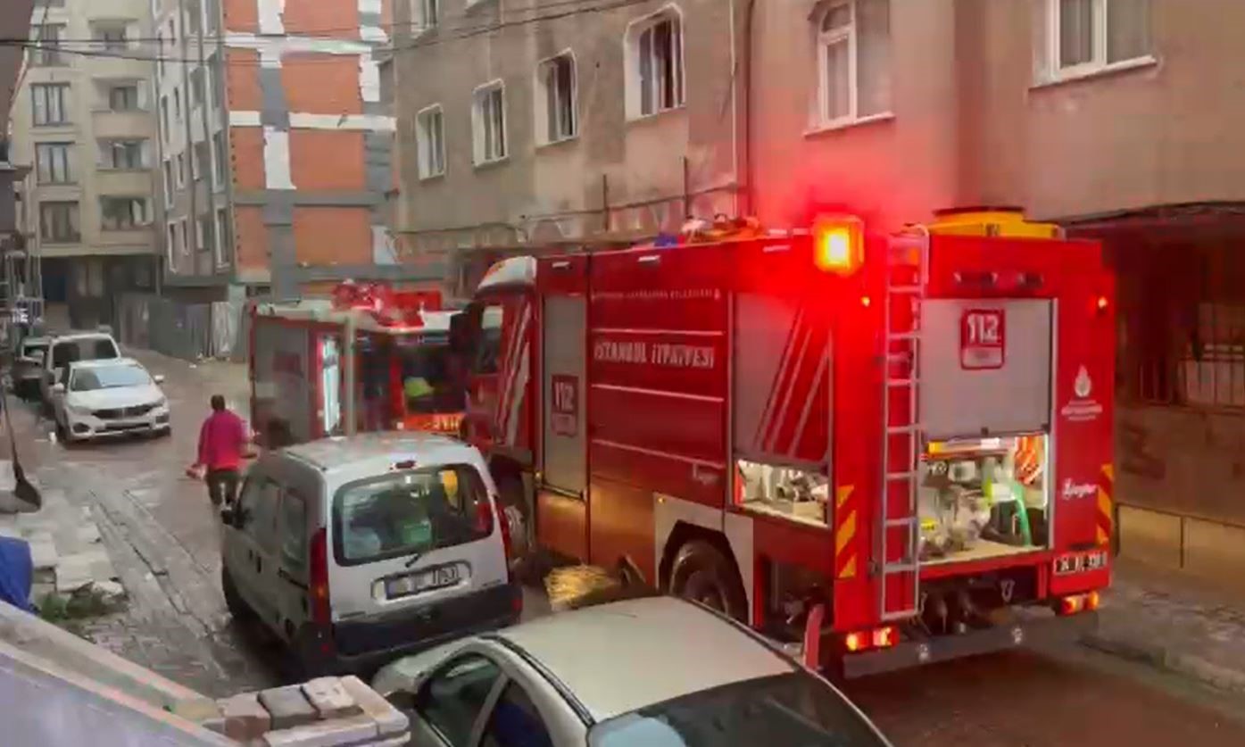 Bahçelievler’de 6 katlı binada yangın çıktı, içeride mahsur kalanları itfaiye kurtardı
