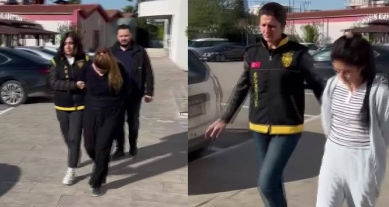 Evleri soyan 2 kadın yakalandı:  700 bin TL’lik vurgun yapmışlar