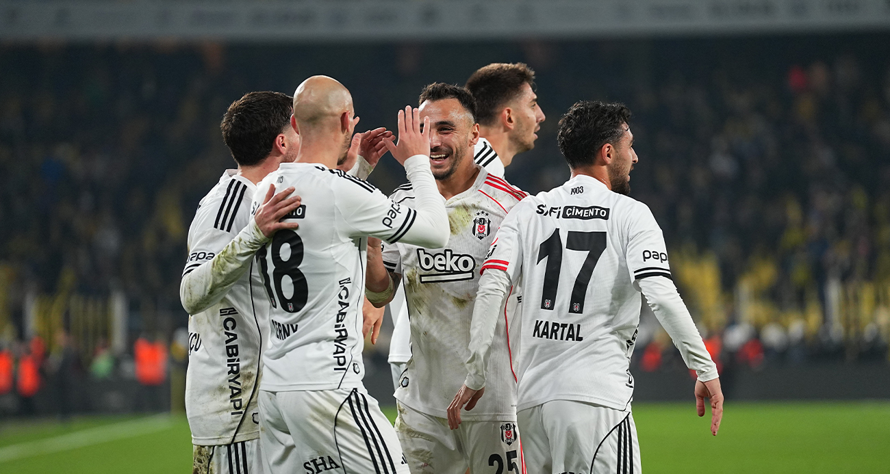 Beşiktaş’ın Kadıköy’de bileği bükülmüyor