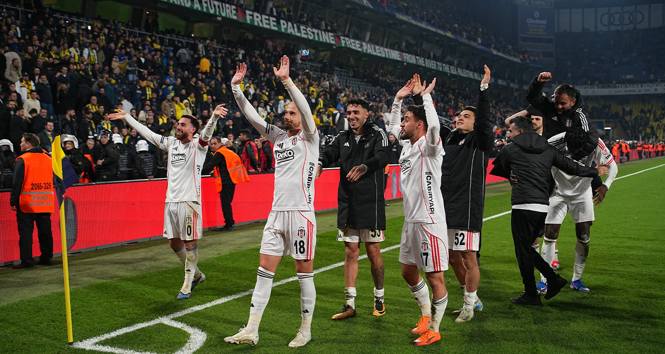 Beşiktaş bu sezon ilk derbi galibiyetini elde etti