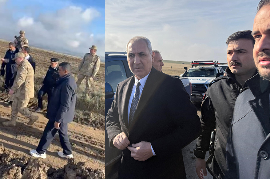 Libya’dan gelen askeri heyet uçak kazasının yaşandığı bölgede