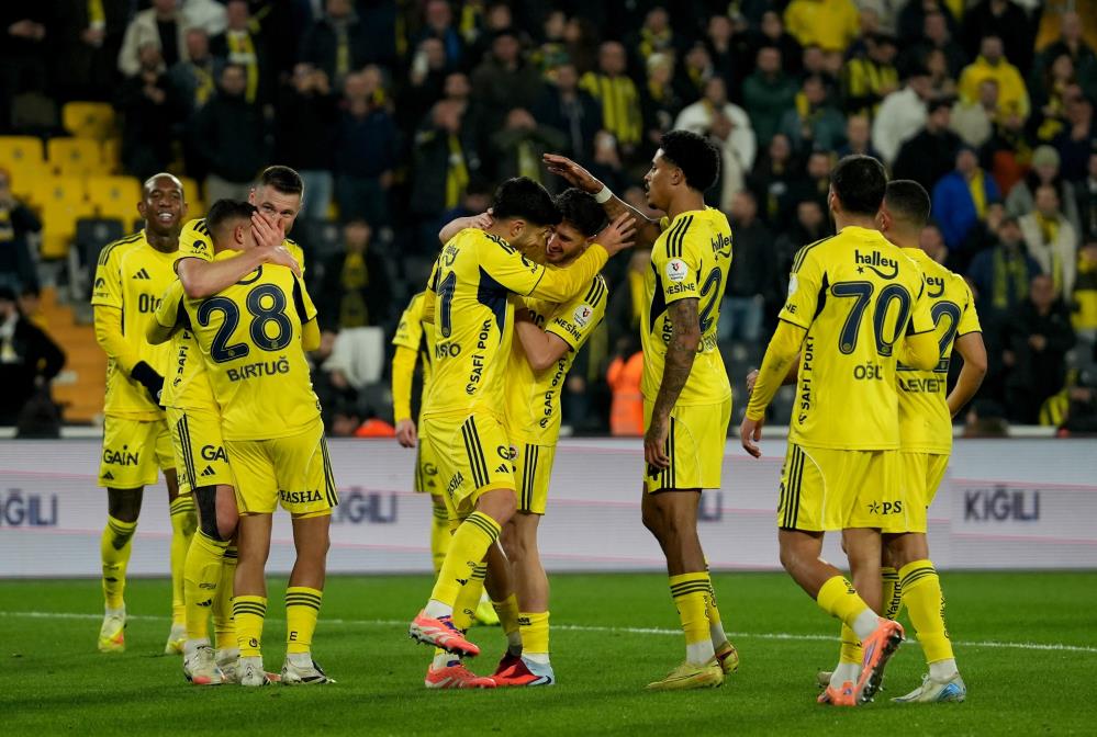 Fenerbahçe’de ilk yarı istatistikleri
