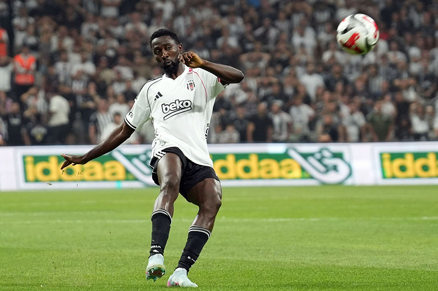Beşiktaş’ta ligin ilk yarısında en çok süre alan Ndidi oldu