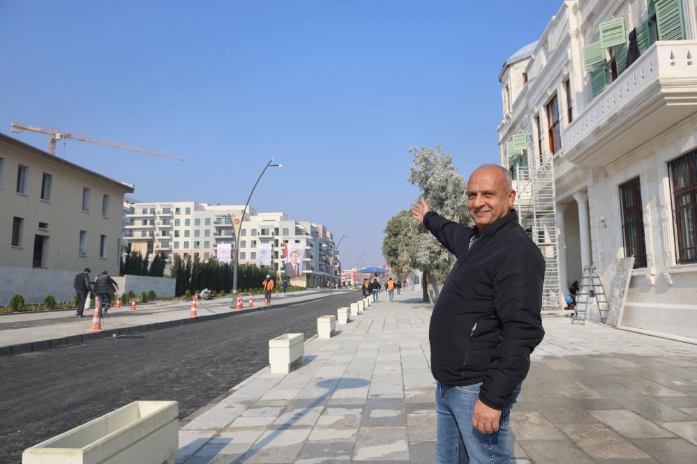 Depremle birlikte yerle bir olan Antakya kent merkezi yeniden inşa edildi