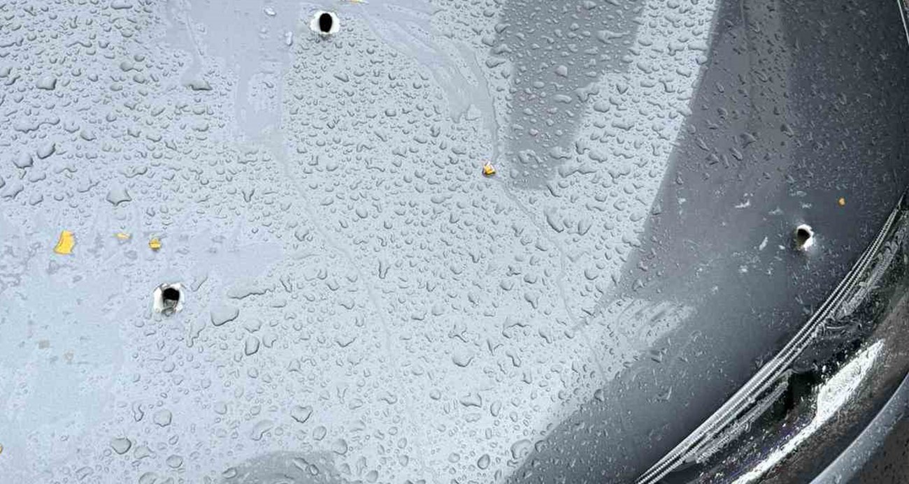 Villaya silahlı saldırı: Hem ateş etti hem telefonla çekti