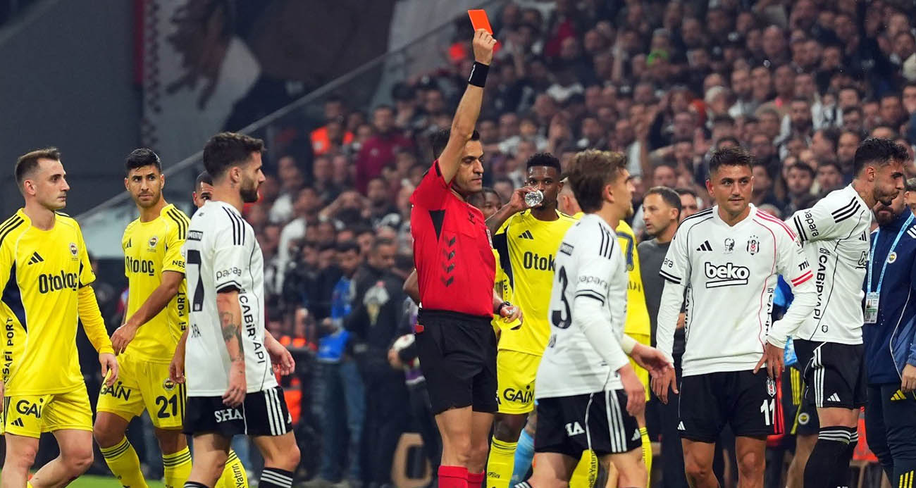 Trendyol Süper Lig’in ilk yarısında 676 sarı, 38 kırmızı kart çıktı