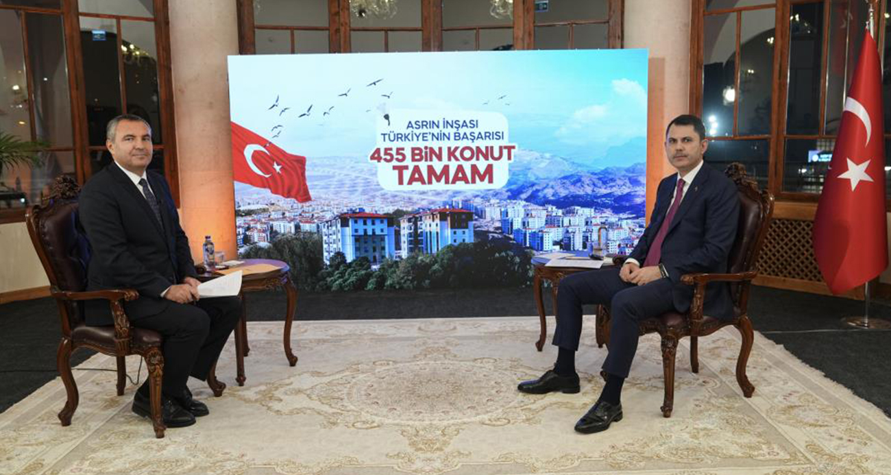 Bakan Kurum, tamamlanan asrın inşa seferberliğini Hatay’da anlattı