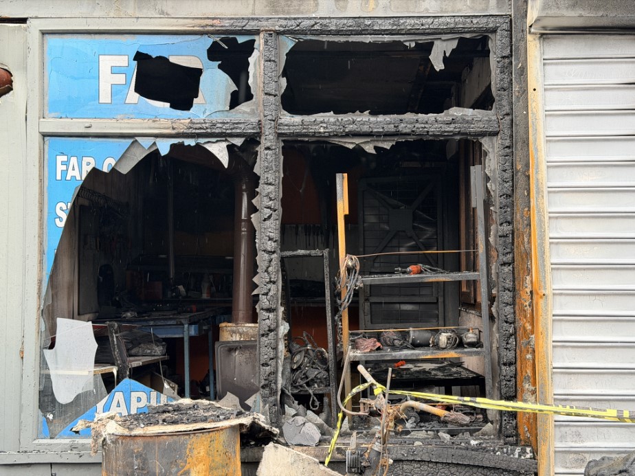 Başakşehir’de 1 kişinin öldüğü yangının güvenlik kamerası kayıtları ortaya çıktı