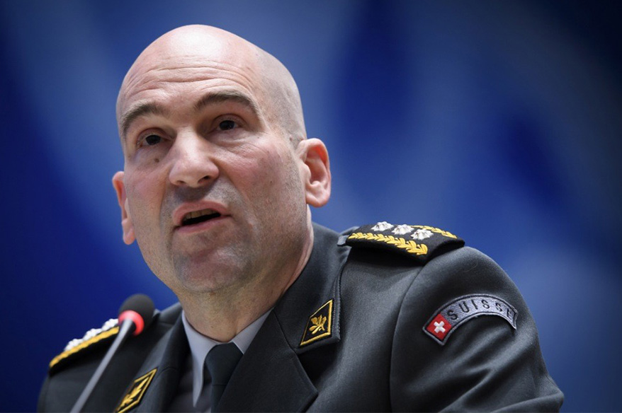 İsviçre Genelkurmay Başkanı: "Ülkemizi tam ölçekli bir saldırıya karşı savunabilecek durumda değiliz