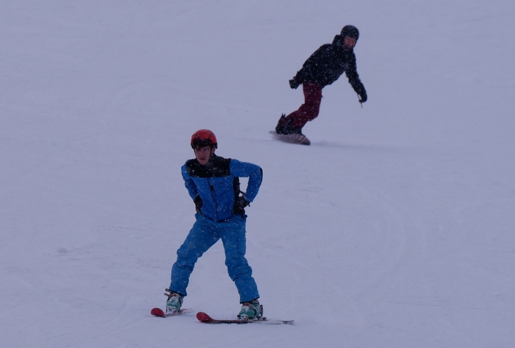 Palandöken’de kar, kış ve kayak keyfi