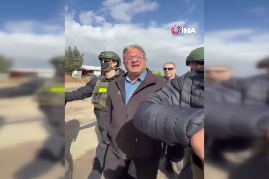 Aşırı sağcı İsrailli Bakan Ben Gvir, bedeviler tarafından taşlandı