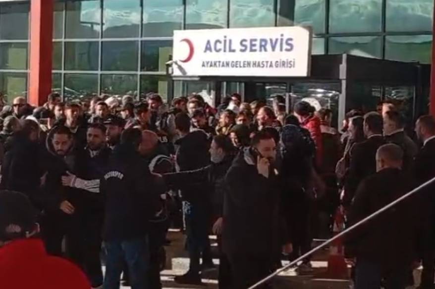 Yalovalı vatandaşlardan hain saldırıya tepki: Hastane önünde arbede çıktı!