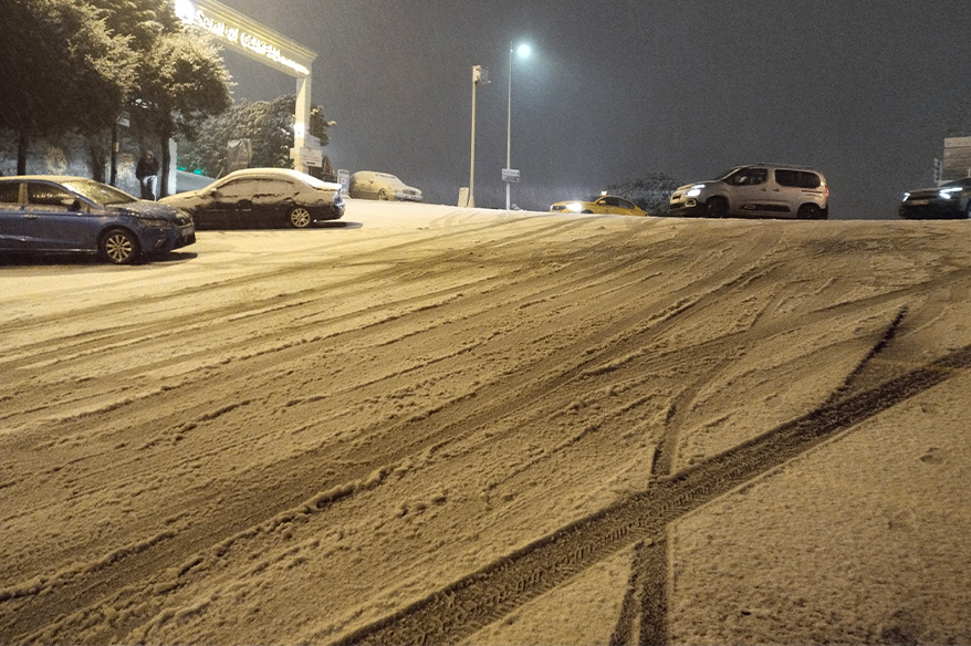 İstanbul Anadolu Yakası’nda kar yağışı etkili oluyor