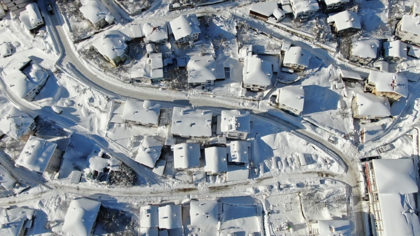 İlçeler kara gömüldü, ortaya çıkan manzara şaşırttı