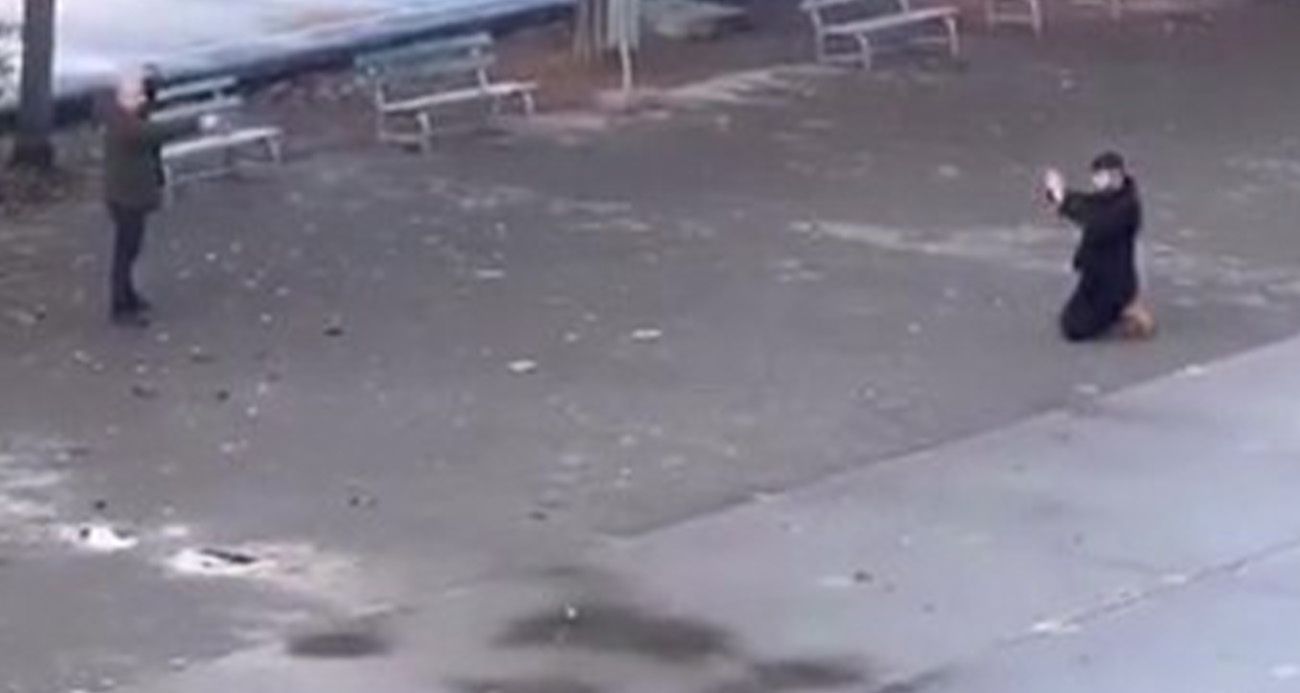 Okul bahçesindeki rehine krizinde baba serbest bırakıldı, şantajcı tutuklandı