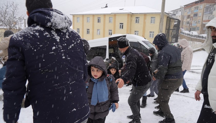 Gümüşhane’de kar esareti