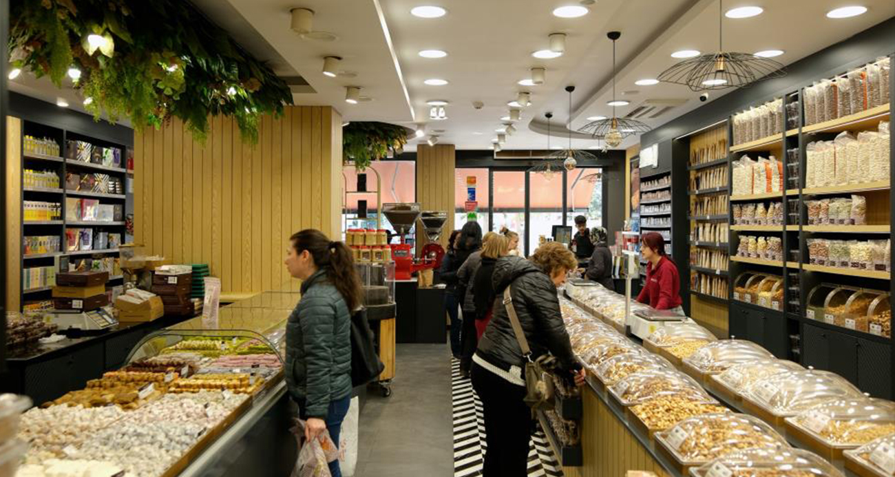 Kuru yemişçilerde yeni yıl yoğunluğu