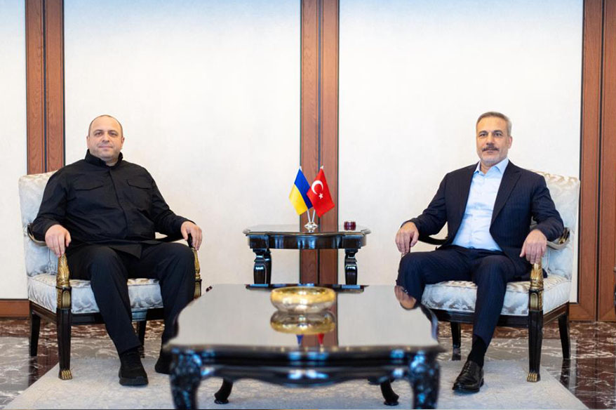 Dışişleri Bakanı Fidan,  Rüstem Umerov ile görüştü